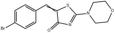 5-(4-bromobenzylidene)-2-(4-morpholinyl)-1,3-thiazol-4(5H)-one