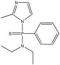 D-N,N-Diethyl-p-(2-methylimidazol-1-yl)-p-(phenyl)phosphinothioic amide