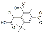 2,4-Dinitro-6-tert-butyl-3-methylphenyl=chloroacetate