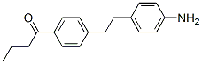 1-(4-Aminophenyl)-2-(4-butyrylphenyl)ethane