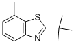 Benzothiazole, 2-(1,1-dimethylethyl)-7-methyl- (9CI)