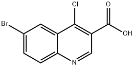 6-溴-4-氯3-喹啉羧酸