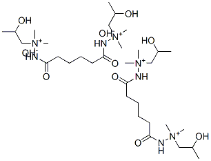 2,2'-bis(1,6-dioxohexane-1,6-diyl)bis[1-(2-hydroxypropyl)-1,1-dimethylhydrazinium] dihydroxide