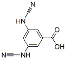 Benzoic acid, 3,5-bis(cyanoamino)- (9CI)