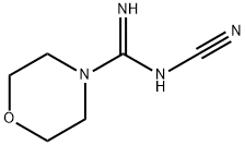4-Morpholinecarboximidamide,  N-cyano-
