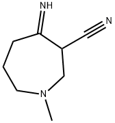 1H-Azepine-3-carbonitrile,  hexahydro-4-imino-1-methyl-
