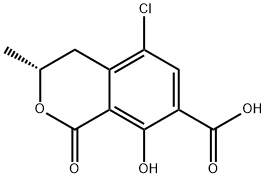 5-Chloro-8-hydroxy-3-methyl-1-oxoisochroman-7-carboxylic acid