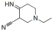 Nipecotonitrile,  1-ethyl-4-imino-  (8CI)