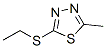 1,3,4-Thiadiazole,  2-(ethylthio)-5-methyl-