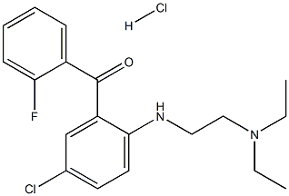 盐酸氟西泮杂质Ⅱ(5-氯-2-(2-二乙氨基乙氨基)-2'-氟二苯甲酮盐酸盐)