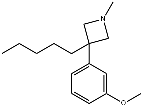 3-(m-Methoxyphenyl)-1-methyl-3-pentylazetidine