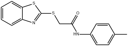 2-(benzo[d]thiazol-2-ylthio)-N-(p-tolyl)acetamide