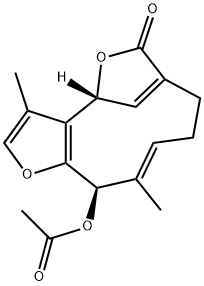 (4R,10E,12R)-12-Acetoxy-4,8,9,12-tetrahydro-3,11-dimethyl-4,7-metheno-6H-furo[3,2-c]oxacycloundecin-6-one