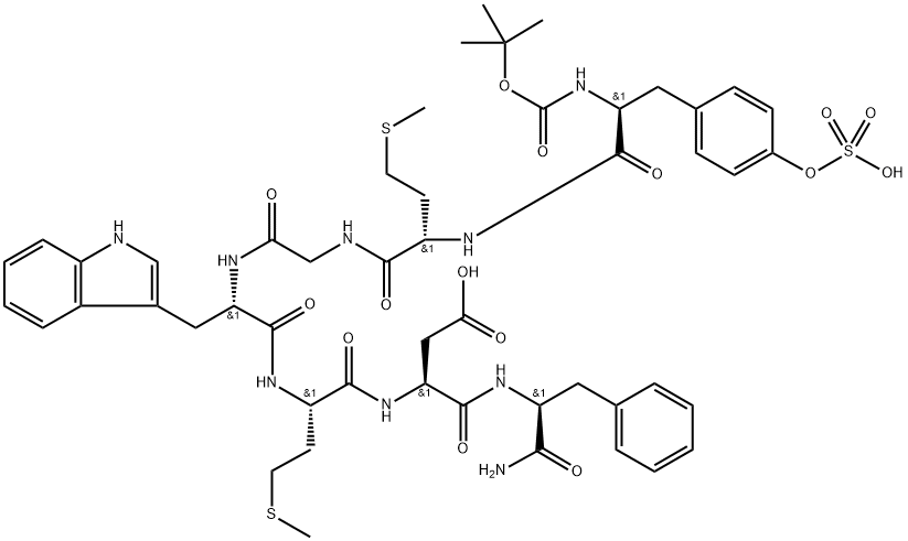cholecystokinin (27-33), t-butyloxycarbonyl-