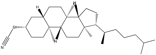 3β-Thiocyanato-5α-cholestane