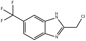 2-(CHLOROMETHYL)-5-(TRIFLUOROMETHYL)-1H-BENZO[D]IMIDAZOLE