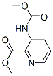 2-Pyridinecarboxylicacid,3-[(methoxycarbonyl)amino]-,methylester(9CI)