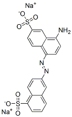 6-[(4-Amino-6-sulfo-1-naphthalenyl)azo]-1-naphthalenesulfonic acid disodium salt
