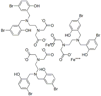 iron(III) N,N'-bis(5-bromo-2-hydroxybenzyl)ethylenediamindiacetic acid