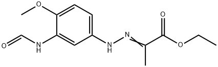 乙基丙酮酸酯-3-甲酰氨基-4-甲氧基苯基腙