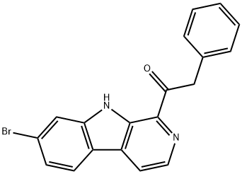 1-(7-Bromo-9H-pyrido[3,4-b]indol-1-yl)-2-phenylethanone