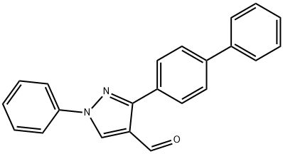 1-苯基-3-(4-苯基苯基)-1H-吡唑-4-甲醛