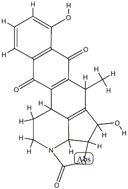 1H,3H-2-Oxa-12a-azabenzo[k]cyclopent[cd]acephenanthrylene-1,5,10-trione,  2a,4,10b,11,12,12b-hexahydro-3,6-dihydroxy-4-methyl-,  [2aS-(2a-alpha-,3-