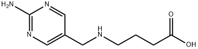 Butanoic acid, 4-[[(2-amino-5-pyrimidinyl)methyl]amino]- (9CI)