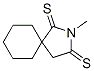 2-Azaspiro[4.5]decane-1,3-dithione,  2-methyl-