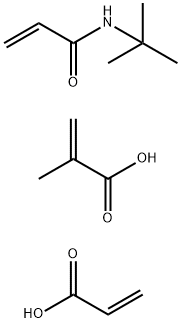 2-Propenoic acid, 2-methyl-, polymer with N-(1,1-dimethylethyl)-2-propenamide and 2-propenoic acid