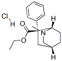 ethyl (1S,4R,6S)-7-methyl-6-phenyl-7-azabicyclo[2.2.2]octane-6-carboxy late hydrochloride