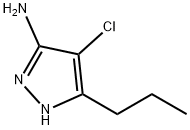 1H-Pyrazol-3-amine,  4-chloro-5-propyl-