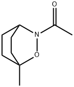 2-Oxa-3-azabicyclo[2.2.2]octane, 3-acetyl-1-methyl- (9CI)