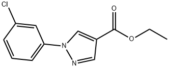 1 - (3 -氯苯基)-1H -吡唑-4-羧酸乙酯