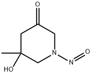 5-Hydroxy-5-methyl-1-nitroso-3-piperidinone