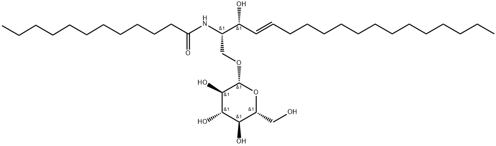 D-GLUCOSYL--1,1' N-LAUROYL-D-ERYTHRO-SPHINGOSINE