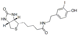 N-[2-(4-hydroxy-3-iodo-phenyl)ethyl]-5-[(1S,2S,5R)-7-oxo-3-thia-6,8-di azabicyclo[3.3.0]oct-2-yl]pentanamide