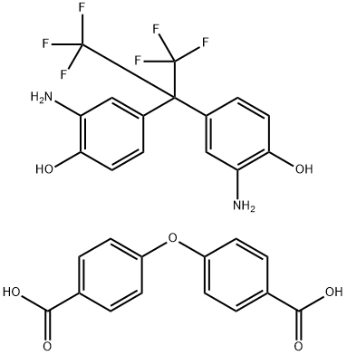 4,4'-Oxybisbenzoic acid polymer with 4,4'-[2,2,2-trifluoro-1-(trifluoromethyl)ethylidene]bis[2-aminophenol]