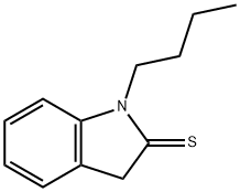 2H-Indole-2-thione,  1-butyl-1,3-dihydro-