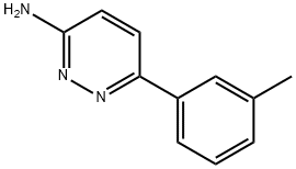 3-Pyridazinamine, 6-(3-methylphenyl)-