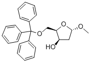 METHYL-2-DEOXY-5-O-TRIPHENYLMETHYL-ALPHA-D-THREO-PENTOFURANOSIDE