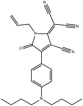 2-[1-Allyl-3-cyano-4-[4-(dibutylamino)phenyl]-5-oxo-1,5-dihydro-2H-pyrrol-2-ylidene]malononitrile