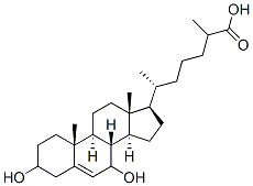 3,7-dihydroxy-5-cholestenoic acid