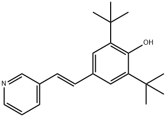2,6-di-tert-butyl-4-(2-(3-pyridinyl)ethenyl)phenol