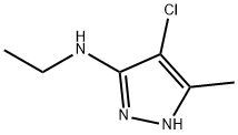 1H-Pyrazol-3-amine,  4-chloro-N-ethyl-5-methyl-