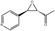 Ethanone, 1-[3-(4-pyridinyl)oxiranyl]-, trans- (9CI)
