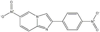 6-硝基-2-(4-硝基苯基)咪唑并[1,2-A]吡啶