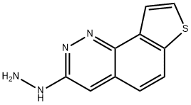 3-hydrazinethieno(2,3-h)cinnoline