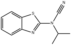 Cyanamide, 2-benzothiazolyl(1-methylethyl)- (9CI)