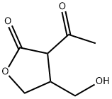 2(3H)-Furanone, 3-acetyldihydro-4-(hydroxymethyl)- (9CI)
